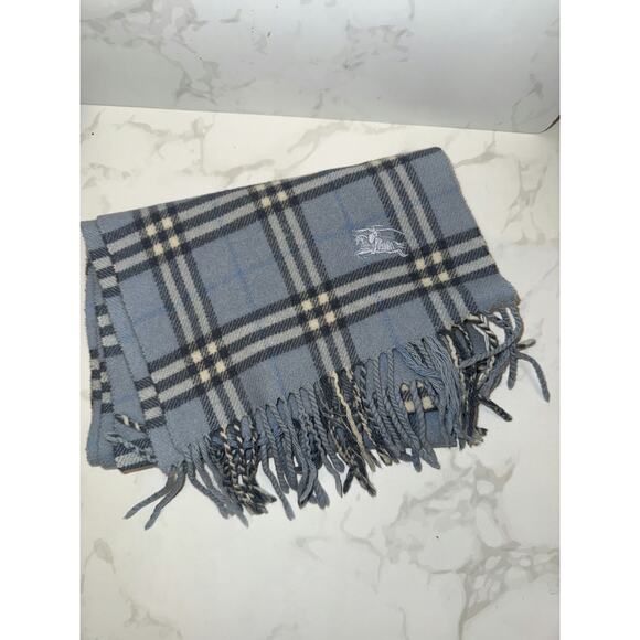Burberry Check Cashmere Scarf - Excellent Condition - Picture 1 of 3